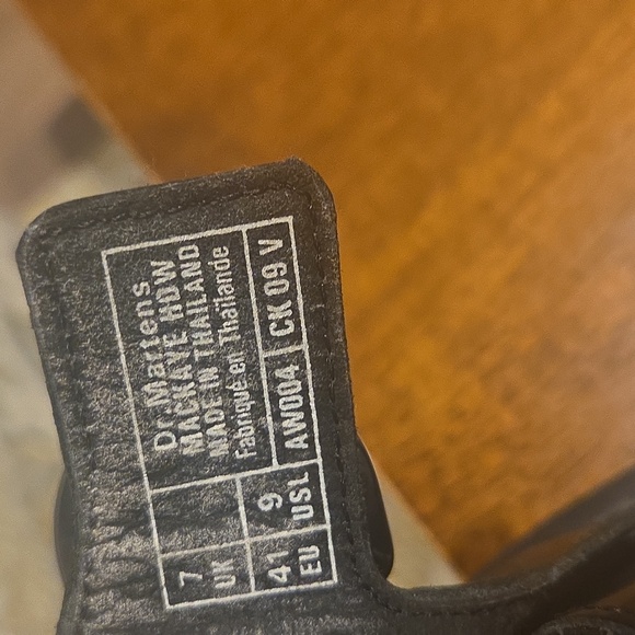 Dr. Martens Black Leather Buckle Sandals - Picture 6 of 6